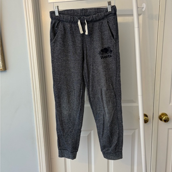 Roots Kids Navy Blue Sweatpants Size 12 - Picture 7 of 8
